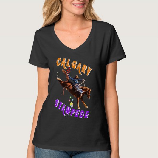 Calgary Pride Stampede T-shirt (Voorkant)