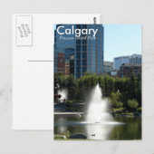 Calgary Princess Island Park Briefkaart (Voorkant / Achterkant)