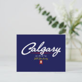 Calgary Script Briefkaart (Staand voorkant)