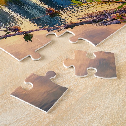 Calgary Skyline, Alberta, Canada Legpuzzel (Zijkant)