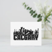 Calgary Skyline Briefkaart (Staand voorkant)