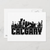Calgary Skyline Briefkaart (Voorkant / Achterkant)