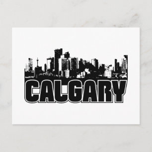 Calgary Skyline Briefkaart