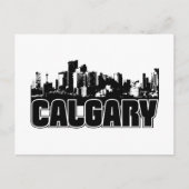 Calgary Skyline Briefkaart (Voorkant)