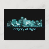 Calgary Skyline Briefkaart (Voorkant)