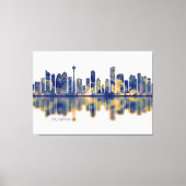 Calgary Skyline Canvas Afdruk (Voorkant)
