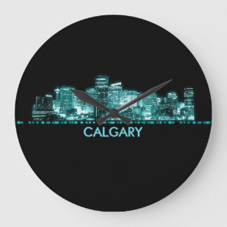 Calgary Skyline Grote Klok