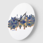Calgary Skyline Grote Klok (Hoek)
