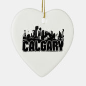 Calgary Skyline Keramisch Ornament (Rechts)