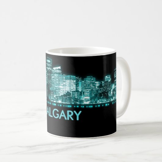 Calgary Skyline Koffiemok (Voorkant rechts)