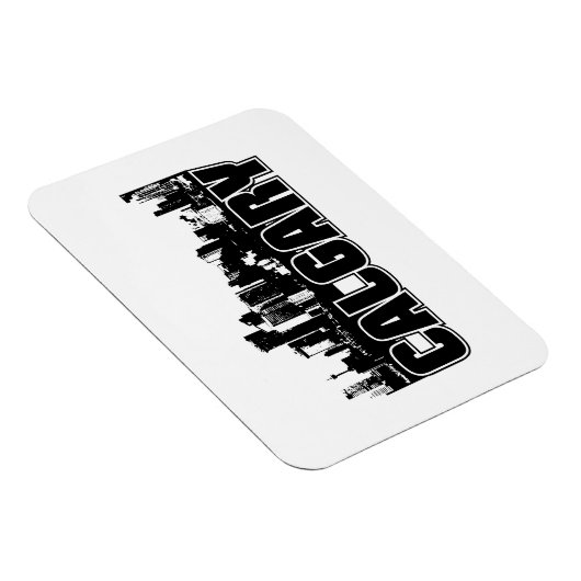 Calgary Skyline Magneet (Rechterzijde)