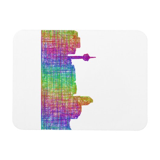 Calgary skyline magneet (Horizontaal)