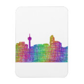 Calgary skyline magneet (Verticaal)
