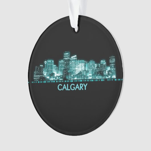 Calgary Skyline Ornament (voorkant)