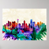 Calgary Skyline Poster (Voorkant)