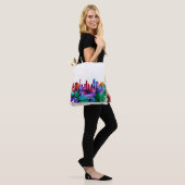 Calgary Skyline Tote Bag (Op model)