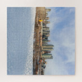 Calgary Skyline Winter Wonderland Legpuzzel (Horizontaal)