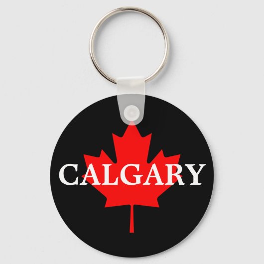 Calgary Sleutelhanger (Voorkant)