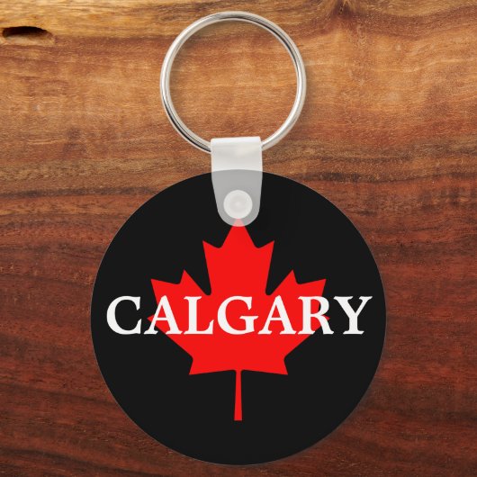 Calgary Sleutelhanger (Voorkant)