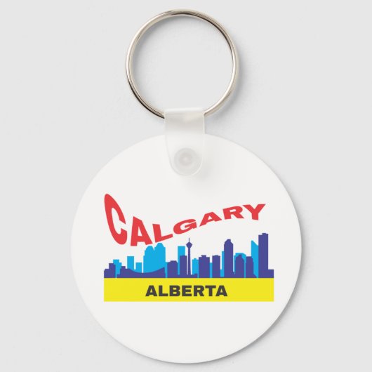 Calgary Sleutelhanger (Voorkant)