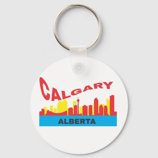 Calgary Sleutelhanger (Voorkant)