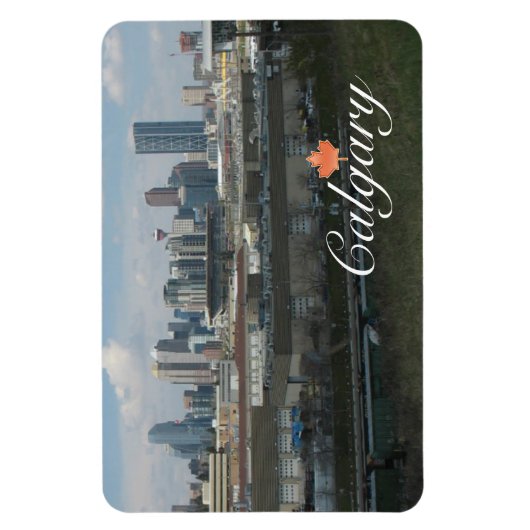 Calgary Souvenir Magneet (Verticaal)