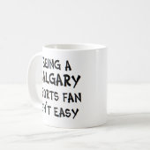 Calgary sportfan, zijnde koffiemok (Voorkant links)