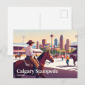 Calgary Stampede Canada Briefkaart (Voorkant / Achterkant)