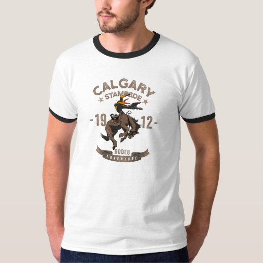 Calgary Stampede Rodeo | MANNEN T-shirt (Voorkant)