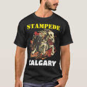 Calgary Stampede Rodeo Show Design T-shirt (Voorkant)