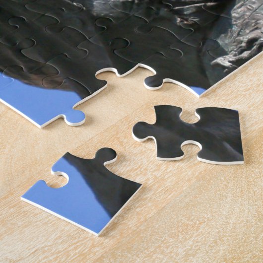 Calgary Stampede Statue. Legpuzzel (Zijkant)