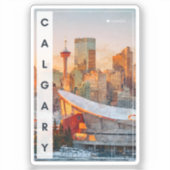 Calgary Sticker Souvenir (Voorkant)