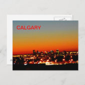 Calgary Sunrise Briefkaart (Voorkant / Achterkant)
