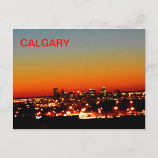 Calgary Sunrise Briefkaart