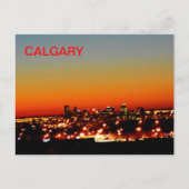 Calgary Sunrise Briefkaart (Voorkant)
