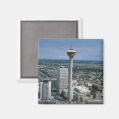 Calgary Tower, Alberta, Canada Magneet (Voorkant / Achterkant)