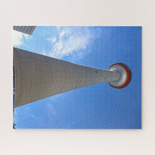 Calgary Tower. Legpuzzel (Horizontaal)