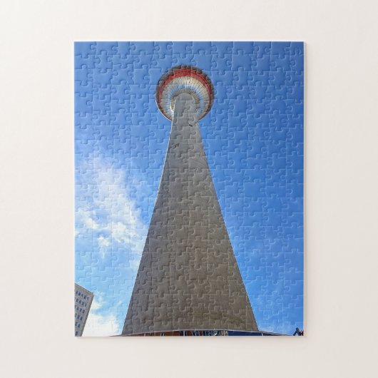 Calgary Tower. Legpuzzel (Verticaal)