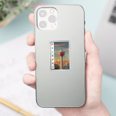 Calgary Tower Sticker Souvenir (Telefoon)