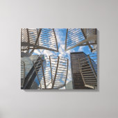 Calgary Tree Sculptures Canvas Afdruk (Voorkant)