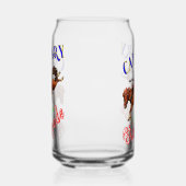 Calgary Yeehaw Stampede Blikvorm Glas (Links)