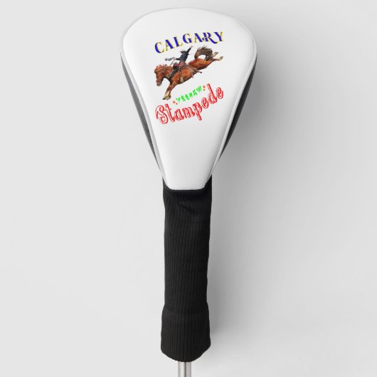 Calgary Yeehaw Stampede Golfheadcover (Voorkant)