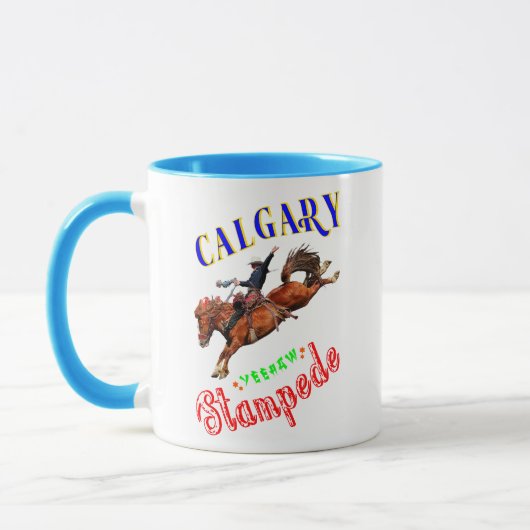 Calgary Yeehaw Stampede Mok (Links)