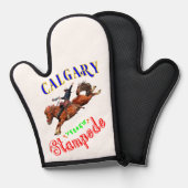 Calgary Yeehaw Stampede Ovenwant (Voorkant / Achterkant)