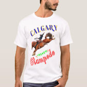 Calgary Yeehaw Stampede T-shirt (Voorkant)
