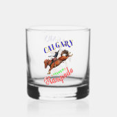 Calgary Yeehaw Stampede Whisky Glas (Achterkant)