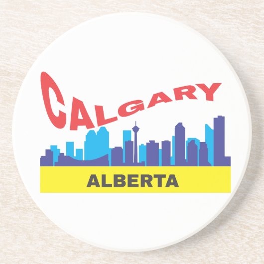 Calgary Zandsteen Onderzetter (Voorkant)