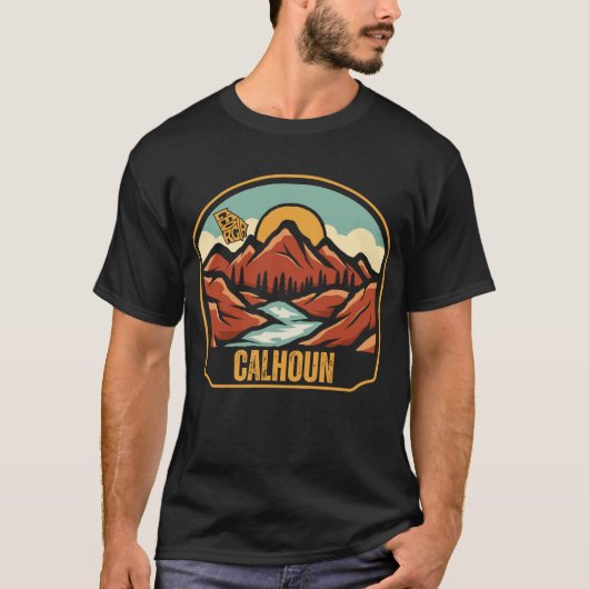 Calhoun, Georgia T-shirt (Voorkant)