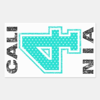 Cali4nia Rechthoekige Sticker