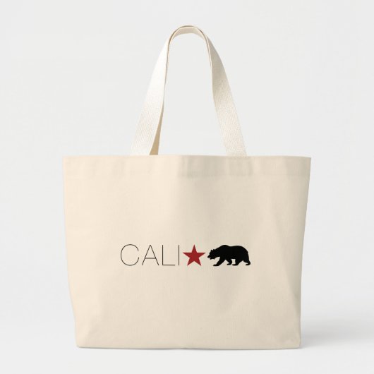 cali-beer grote tote bag (Voorkant)